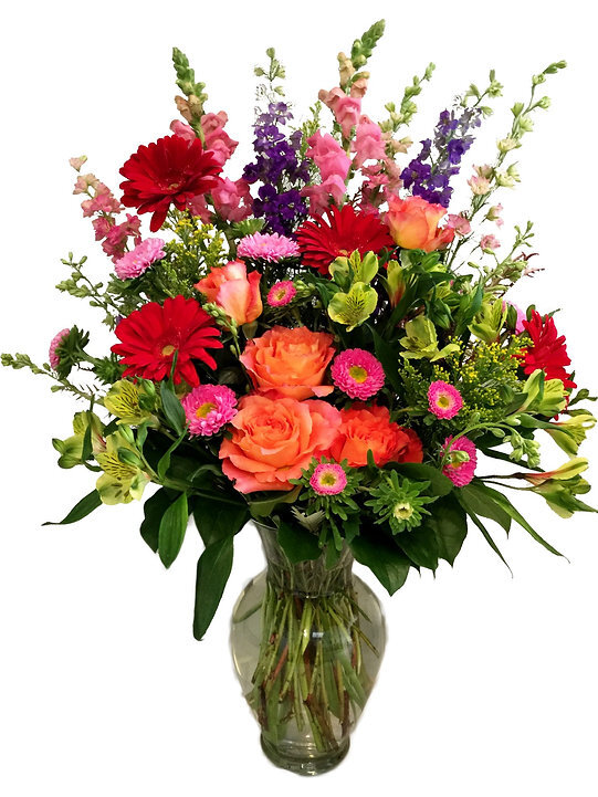 Designer's choice Vase arrangement