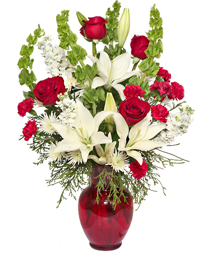 Designer's choice Christmas Vase